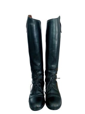 Ariat Heritage contour 11 field riding boots & lace up front 7
